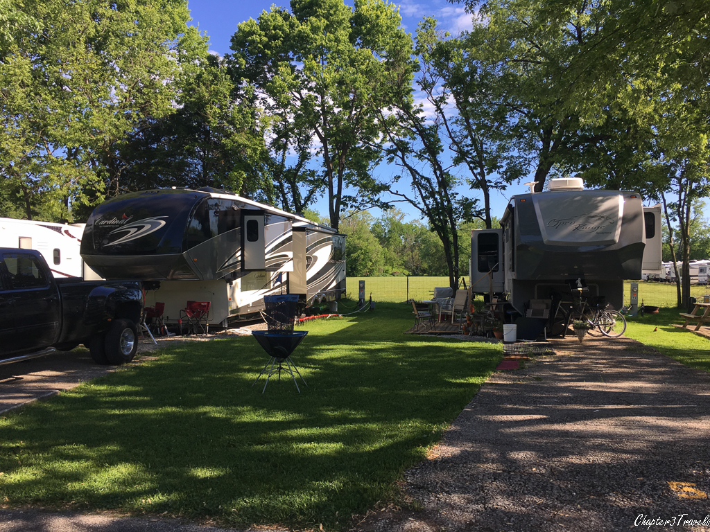 Campsites at Elkhorn Campground