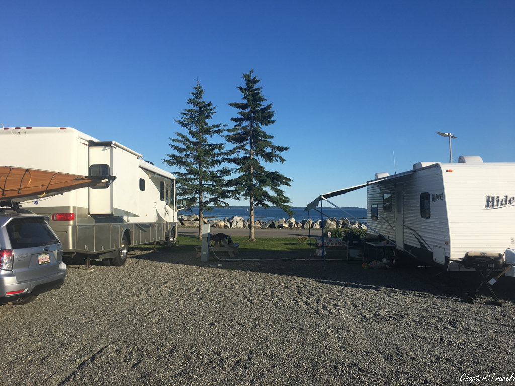 Kiwanis Oceanfront Camping waterfront campsite
