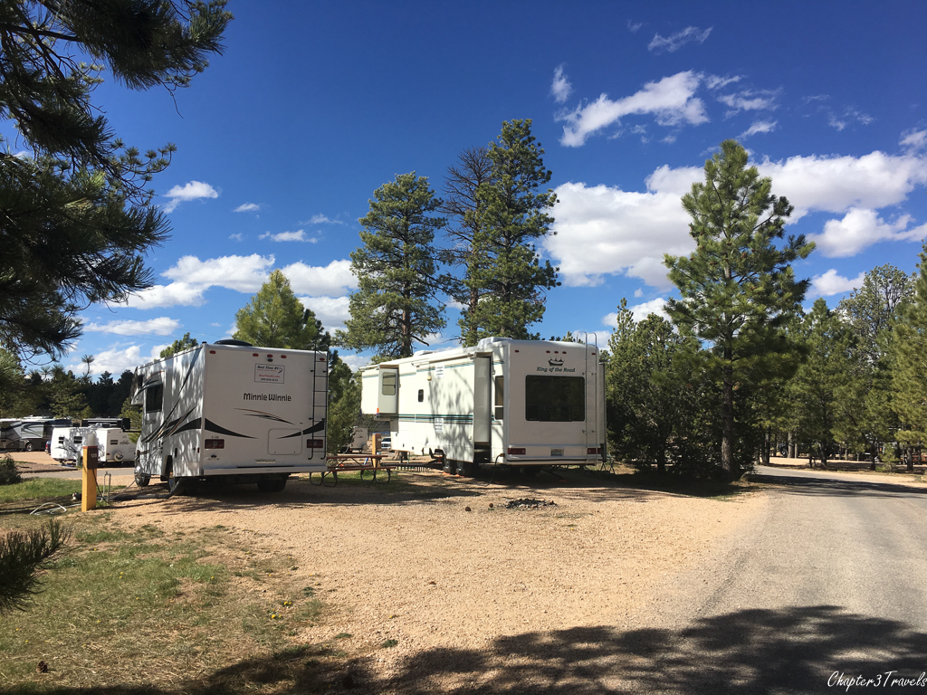 Campsites at Ruby's Inn RV Park and Campground