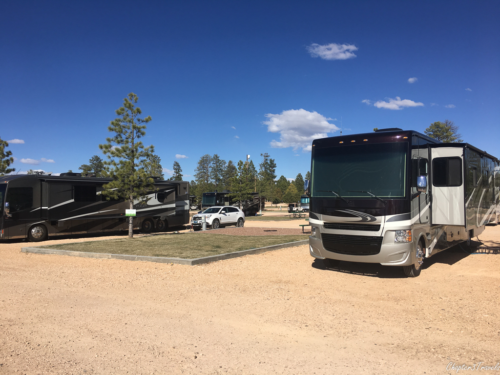 Campsites at Ruby's Inn RV Park and Campground