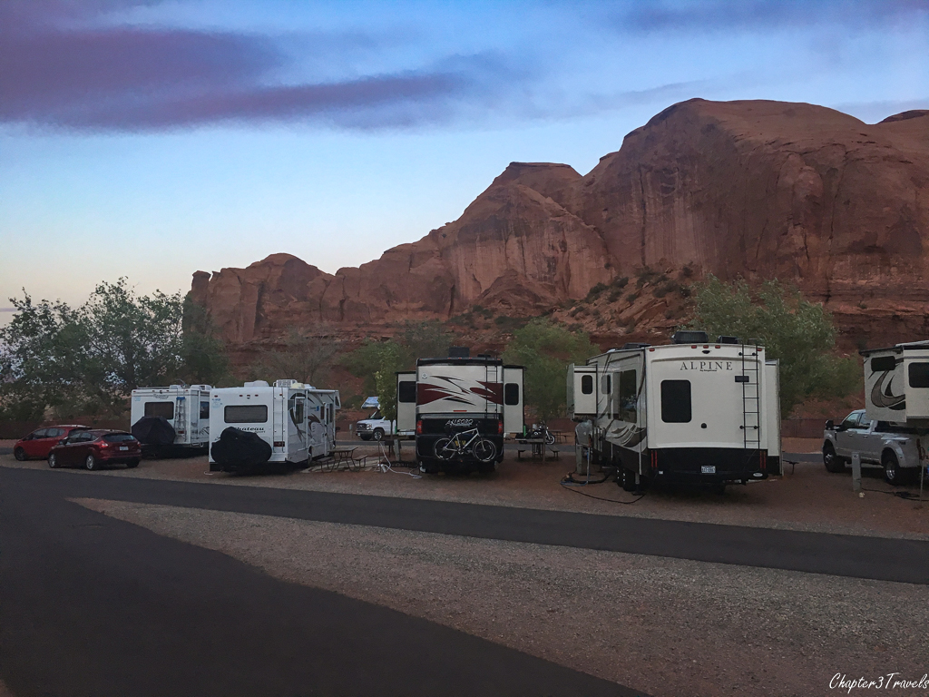 Goulding's Campground in Monument Valley