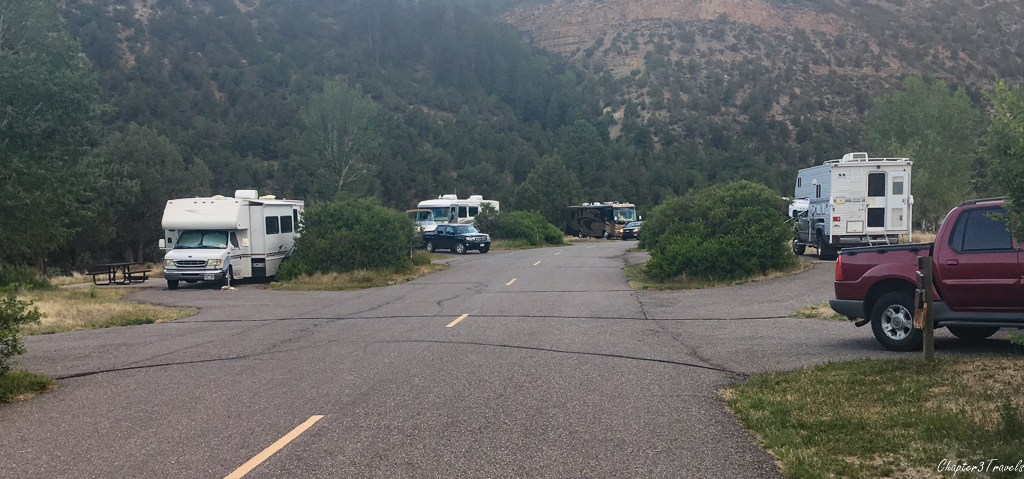 Campsite at Ridgway State Park, Ridgway, Colorado