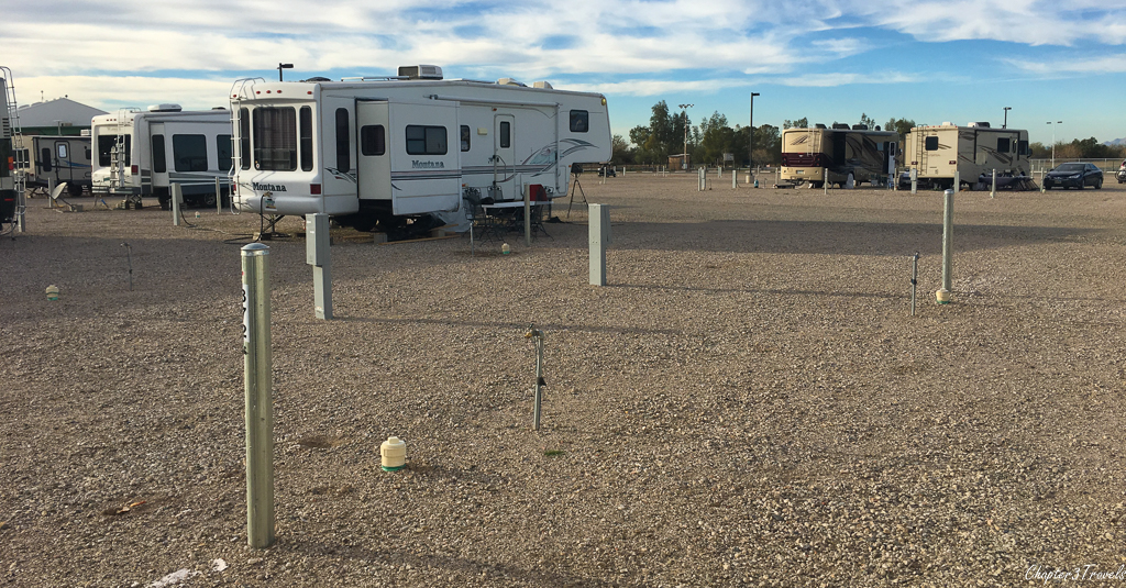 The Pima County Fairgrounds RV Park in Tucson, Arizona