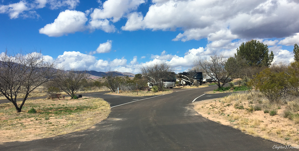 Campsites at Dead Horse Ranch State Park in Cottonwood, Arizona